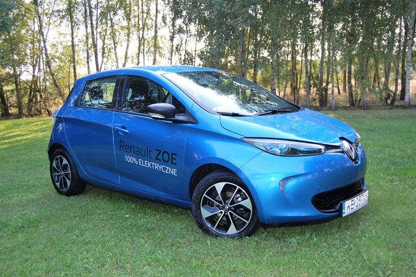 Elektryczne Zoe od Renault